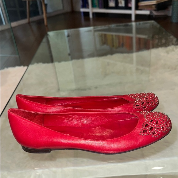 Jill Stuart vintage studded Ballet flat womens 8 - Picture 3 of 5